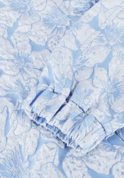 lichtblauwe jansen amsterdam jack josien jasje j 275 jacquard bomber long sleeve