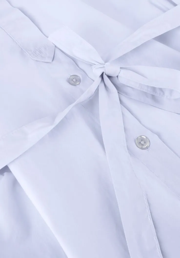 lichtblauwe knit-ted midi jurk lisette