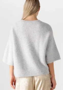 lichtblauwe knit-ted trui megan