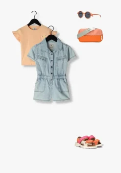 lichtblauwe koko noko playsuits p54988