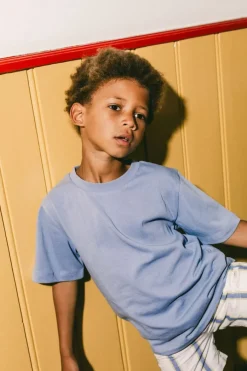 lichtblauwe labo de colores t-shirt bari 1