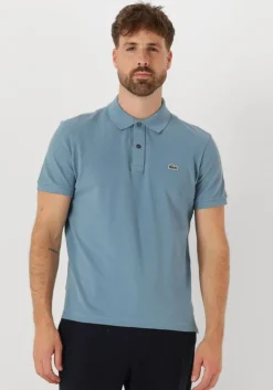 lichtblauwe lacoste polo 1hp3 mens s/s polo 12