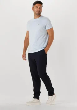 lichtblauwe lacoste t-shirt 1tht1 mens tee-shirt 12
