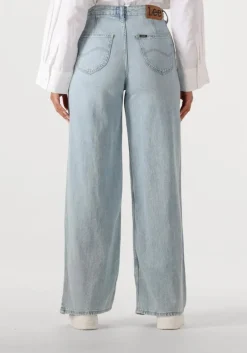 lichtblauwe lee wide jeans stella a line