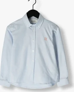 lichtblauwe les deux casual overhemd konrad oxford shirt