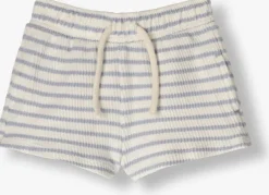 lichtblauwe lil' atelier korte broek nbmtadeo loose short lil