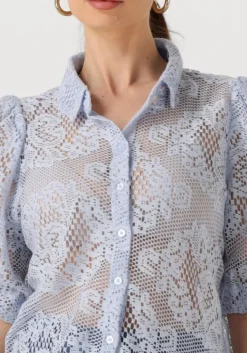 lichtblauwe lollys laundry blouses bonoll shirt ss
