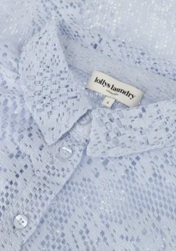 lichtblauwe lollys laundry blouses bonoll shirt ss