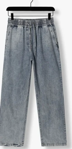 lichtblauwe lollys laundry straight leg jeans monall slim fit pants
