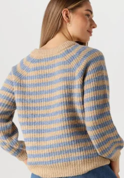 lichtblauwe lollys laundry trui binall jumper ls