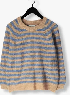 lichtblauwe lollys laundry trui binall jumper ls