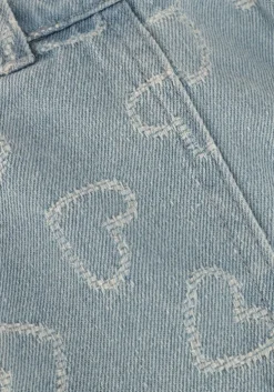 lichtblauwe looxs little minirok 2501-7704