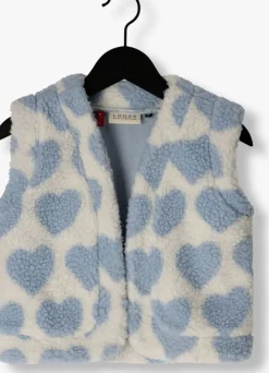 lichtblauwe looxs little gilet 2501-7005