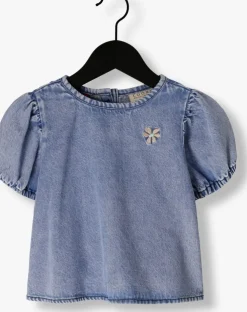 lichtblauwe looxs little blouses 2512-7134