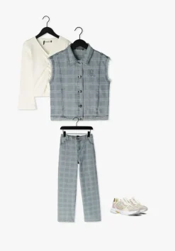 lichtblauwe looxs 10sixteen gilet 2401-5001