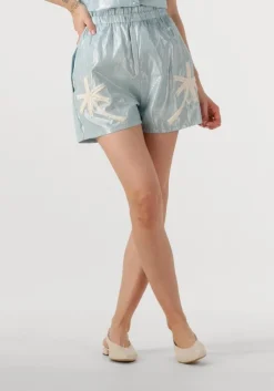 lichtblauwe louizon korte broek basmati