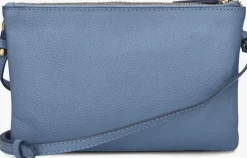 lichtblauwe loulou essentiels schoudertas camille