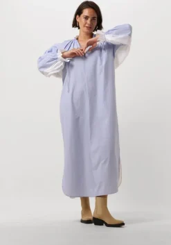 lichtblauwe mes demoiselles maxi jurk wiki