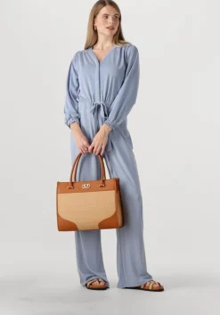 lichtblauwe minus jumpsuit fiba modal jumpsuit