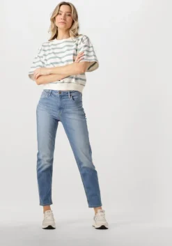 lichtblauwe minus t-shirt estella short sleeve sweat