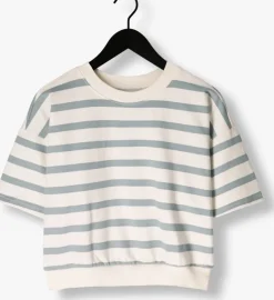 lichtblauwe minus t-shirt estella short sleeve sweat