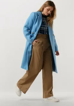 lichtblauwe modström mantel edinmd coat