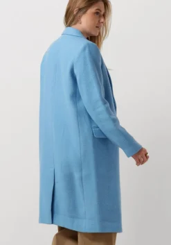 lichtblauwe modström mantel edinmd coat
