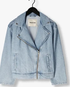 lichtblauwe modström spijkerjas ibenmd jacket