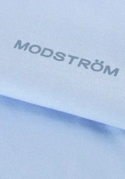 lichtblauwe modström t-shirt takodamd t-shirt