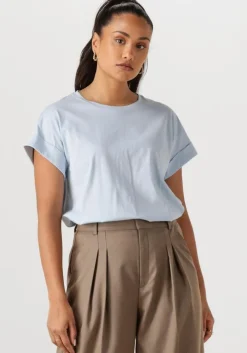 lichtblauwe modström t-shirt brazilmd short t-shirt