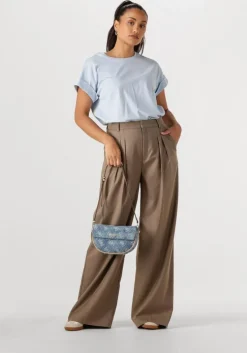 lichtblauwe modström t-shirt brazilmd short t-shirt