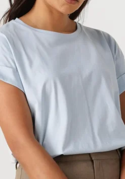 lichtblauwe modström t-shirt brazilmd short t-shirt
