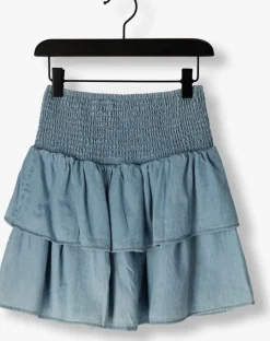 lichtblauwe molo minirok bonita