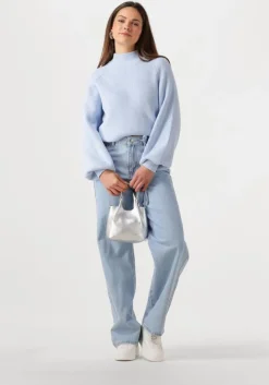 lichtblauwe moves straight leg jeans adanna jeans 4283