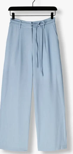 lichtblauwe moves wijde broek andriana pants 2737