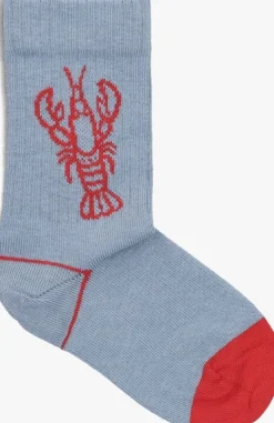 lichtblauwe mp denmark sokken lauge socks