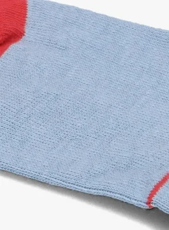 lichtblauwe mp denmark sokken lauge socks