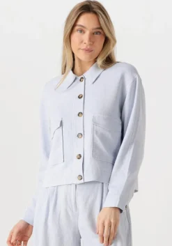 lichtblauwe msch copenhagen jack mschjovene ginia jacket