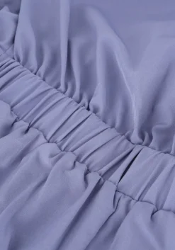 lichtblauwe na-kd playsuits long sleeve frilled playsuit