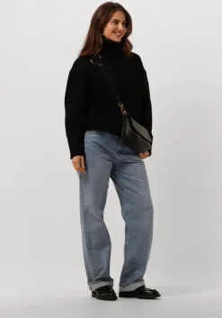 lichtblauwe neo noir wide jeans simona d pants