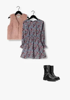 lichtblauwe nik & nik mini jurk safi dress