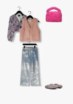 lichtblauwe nik & nik top sumi top