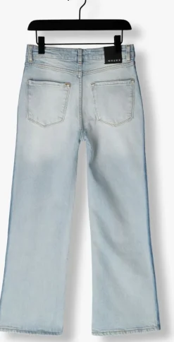 lichtblauwe nik & nik wide jeans flore wide leg denim