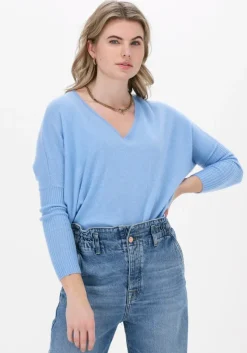 lichtblauwe not shy trui faustine