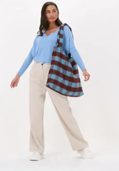 lichtblauwe not shy trui faustine