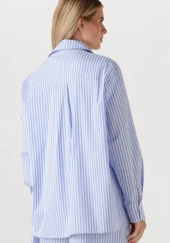 lichtblauwe notre-v blouses nv-frederique