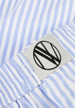 lichtblauwe notre-v korte broek nv-freja