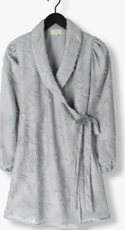 lichtblauwe notre-v mini jurk nv-fortune