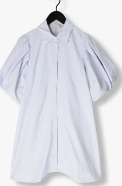 lichtblauwe notre-v mini jurk nv-finley