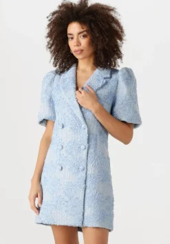 lichtblauwe notre-v mini jurk nv-fallon